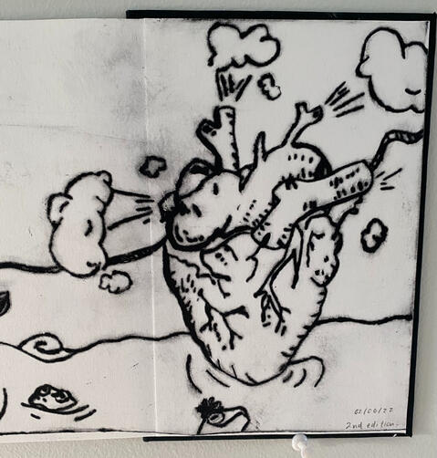 Intaglio Print Close Up